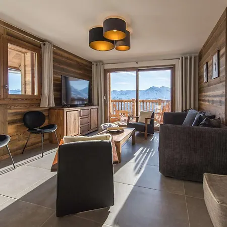 Odyssee A201 Vaste En Vieux Bois Sur Les Pistes, Vue Panoramique Apartamento Fontcouverte-la-Toussuire