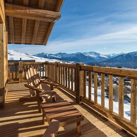 Odyssee A201 Vaste En Vieux Bois Sur Les Pistes, Vue Panoramique *